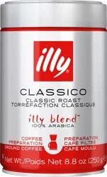 illy Blend 100% Arabica Classic Roast Ground Classico Coffee - 8.8 oz
