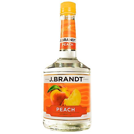 slide 1 of 1, J.BRANDT Liqueur Peach Schnapps 30 Proof - 750 Ml, 750 ml