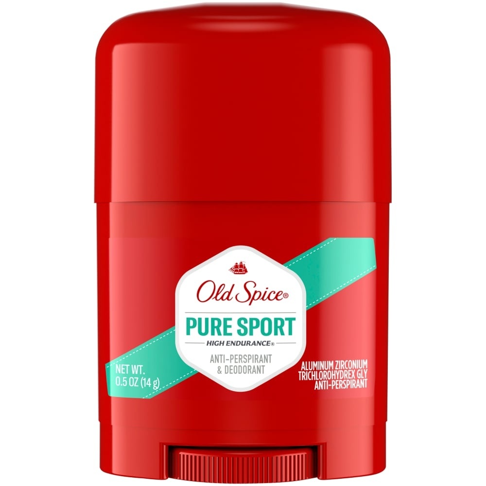 slide 1 of 1, Old Spice Pure Sport High Endurance Antiperspirant & Deodorant, 0.5 oz