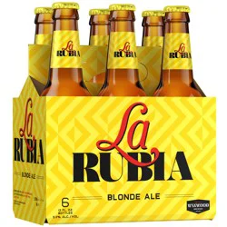 Wynwood Brewing La Rubia Blonde Ale, 12oz. Bottle 6 pack