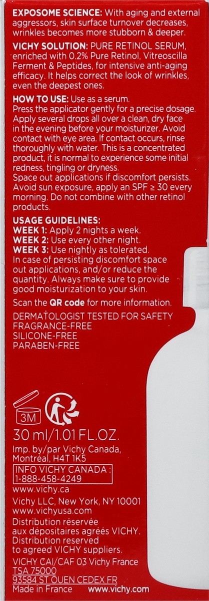 slide 4 of 14, Vichy LiftActiv Deep Wrinkles Pure Retinol Serum 1.01 fl oz, 1.01 fl oz