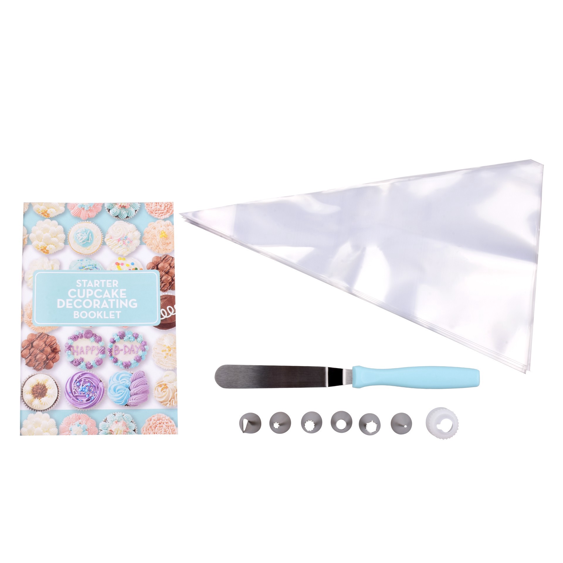 slide 2 of 4, Cupcake Decorating Starter Set By Celebrate It, 9 in length