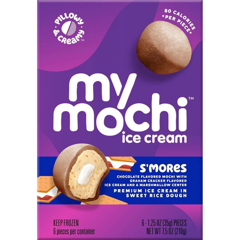 slide 1 of 64, My/Mo My Mochi Ice Cream S'mores, 1 ct