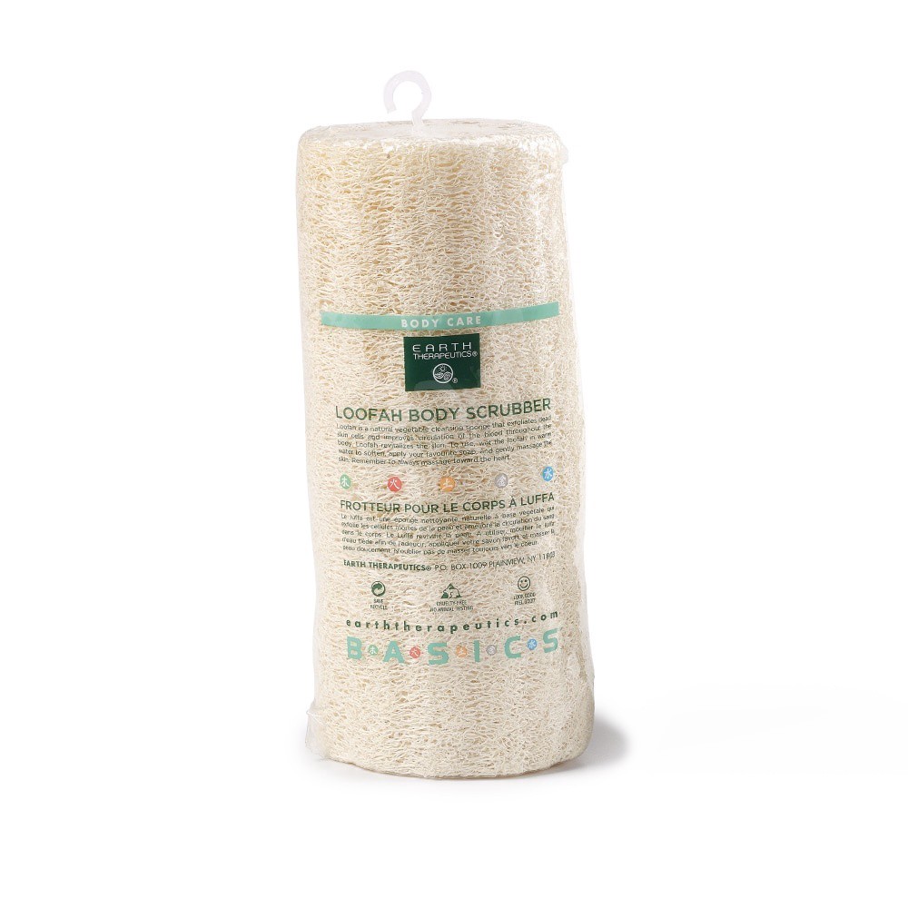 slide 2 of 2, Earth Therapeutics 7" Loofah Sponge, 7 in