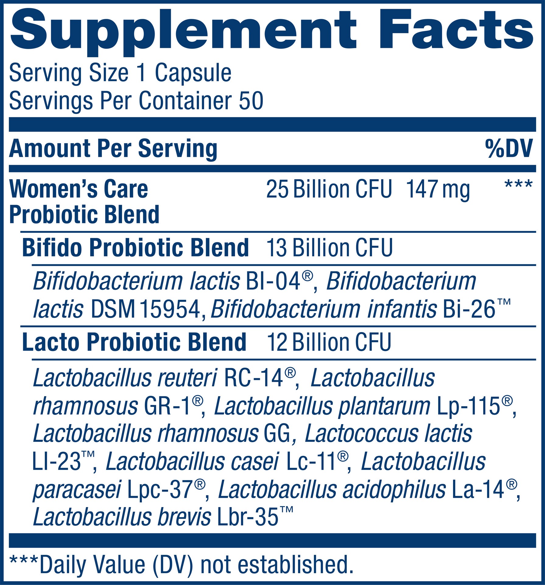 slide 2 of 5, Renew Life - Ultimate Flora Probiotic Women's Care - 25 billion - 50 vegetable capsules, 50 ct