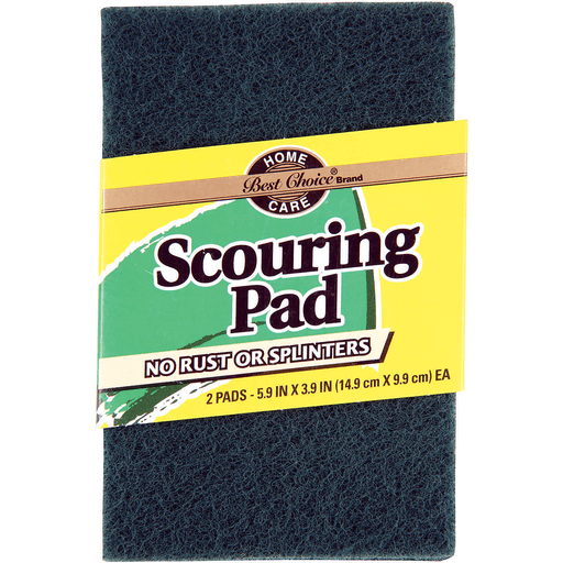 slide 1 of 1, Best Choice Two Scouring Pads, 2 ct