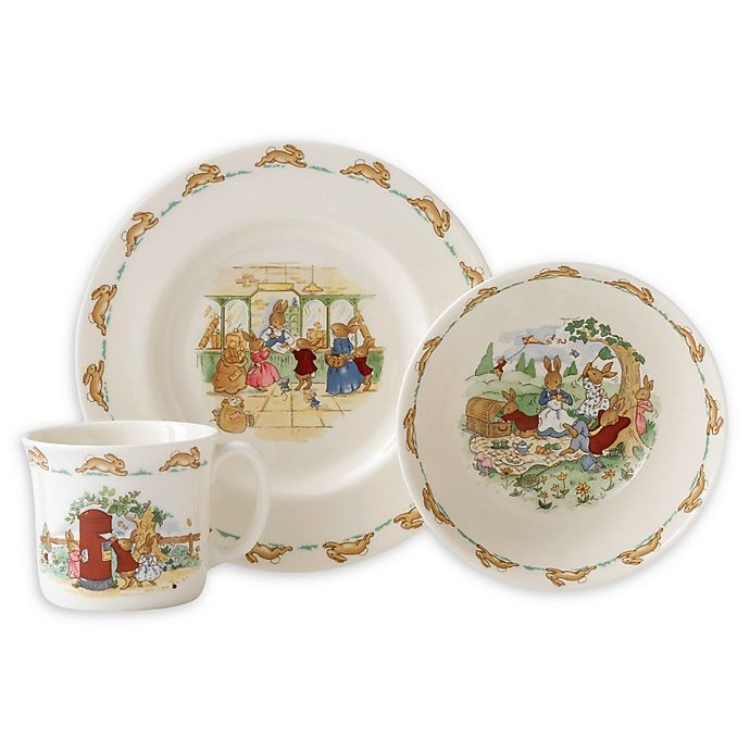 slide 1 of 1, Royal Doulton Bunnykins Children's Set, 3 ct