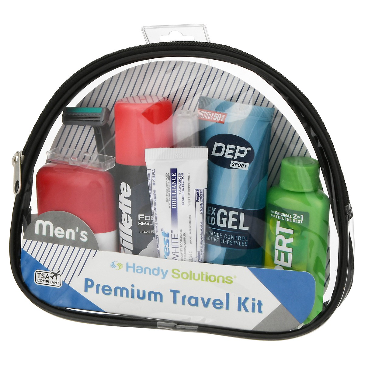 slide 3 of 9, Handy Solutions Men's Premium Travel Kit 1 ea, 1 ct