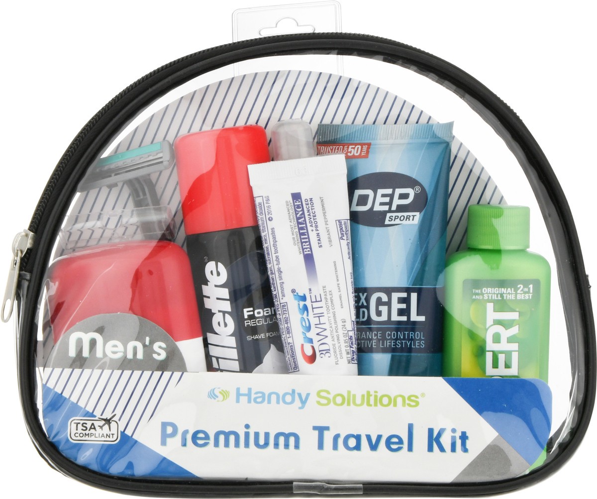 slide 6 of 9, Handy Solutions Men's Premium Travel Kit 1 ea, 1 ct