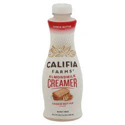 Califia Farms Almondmilk Creamer, Cookie Butter Flavored, 25.4 fl oz