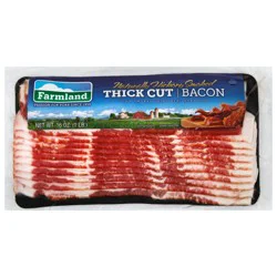 Farmland Naturally Hickory Smoked Thick Cut Bacon, 16 oz