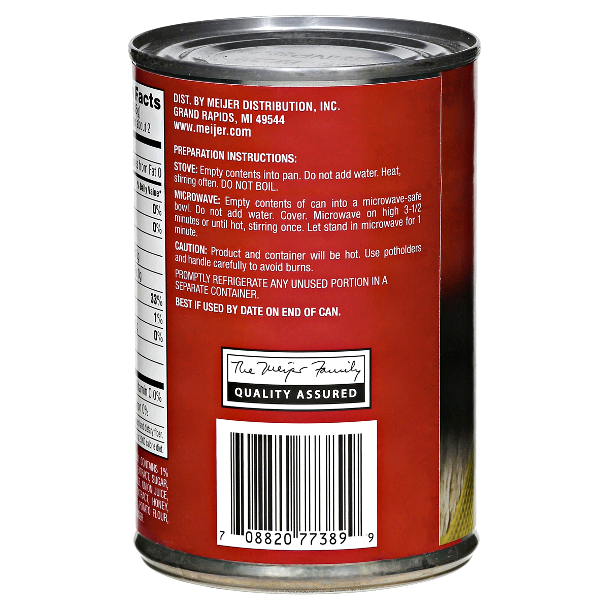 slide 3 of 3, Meijer Beef Broth, 14.5 oz