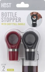 HOST Set of 2 Bottle Stoppers