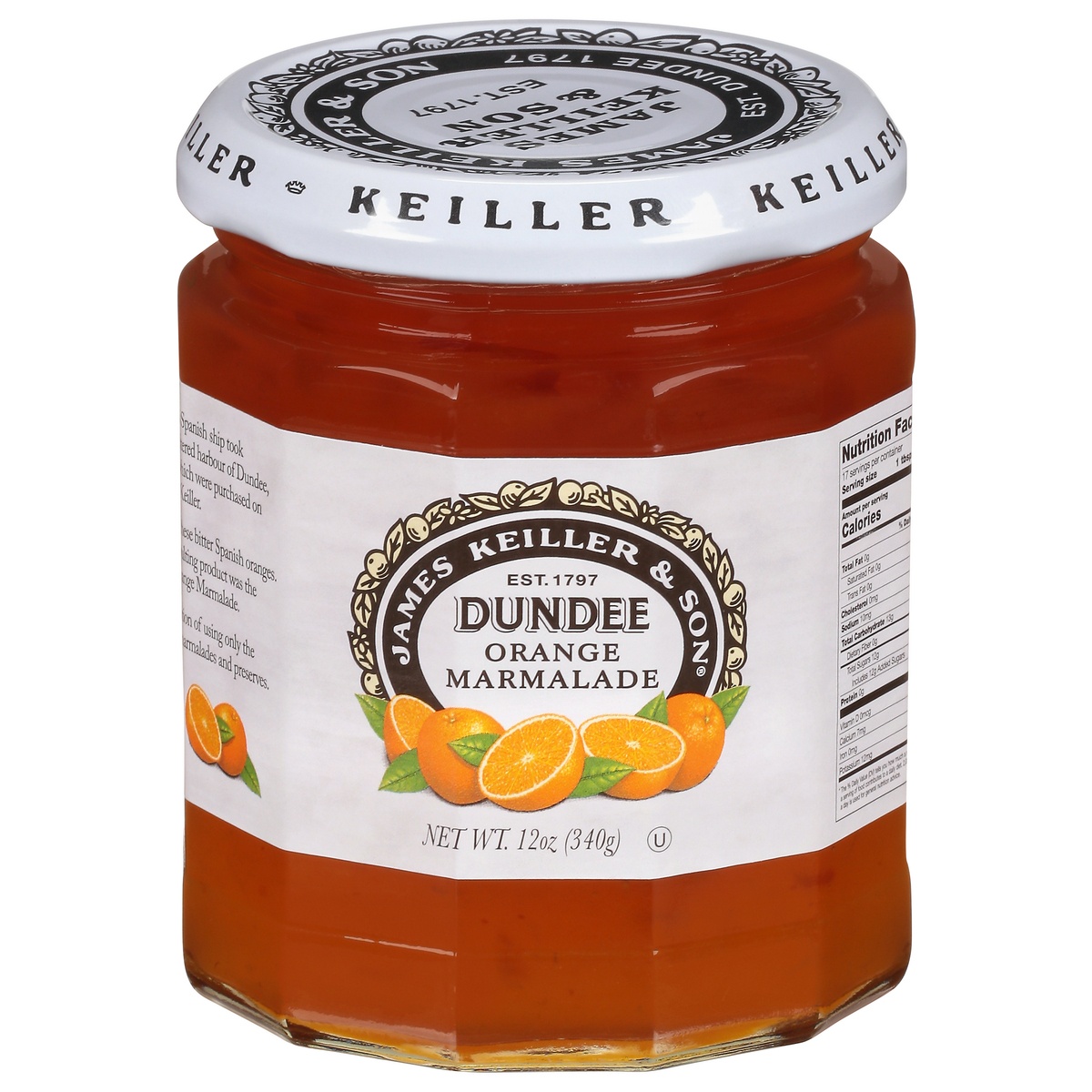 slide 1 of 1, James Keiller & Son Keiller Orange Marmalade, 12 oz