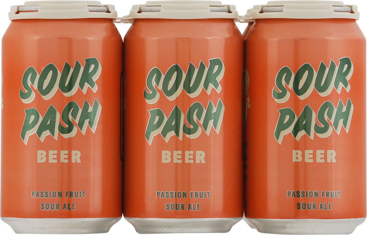 slide 6 of 9, Avondale Brewing Co Passion Fruit Sour Ale Sour Pash Beer 6 - 12 fl oz Cans, 6 ct; 12 oz