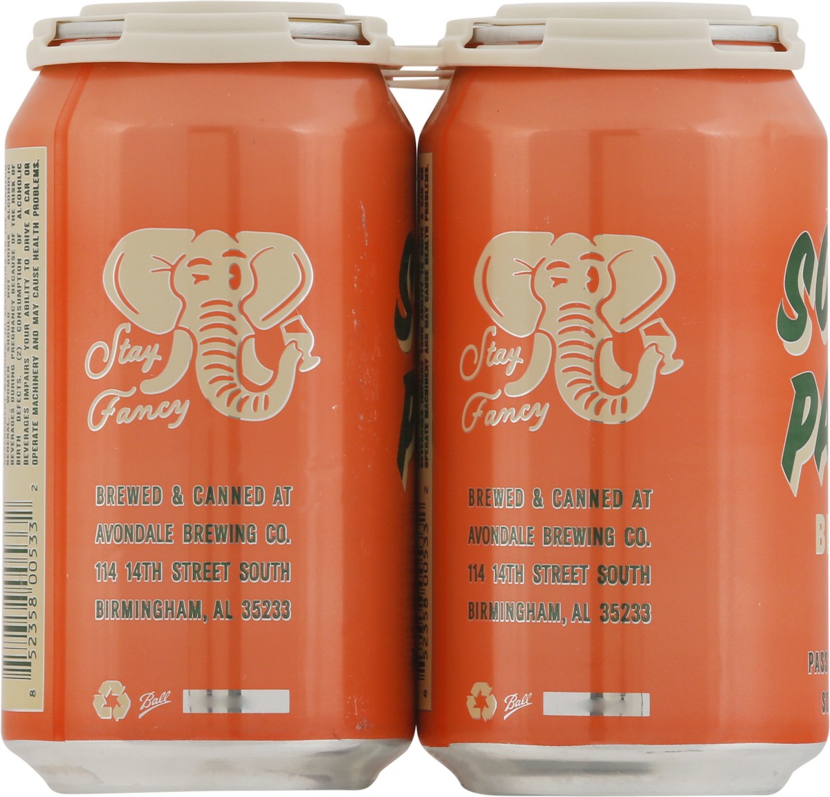 slide 8 of 9, Avondale Brewing Co Passion Fruit Sour Ale Sour Pash Beer 6 - 12 fl oz Cans, 6 ct; 12 oz