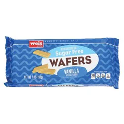 Weis Quality Sugar Free Vanilla Wafers