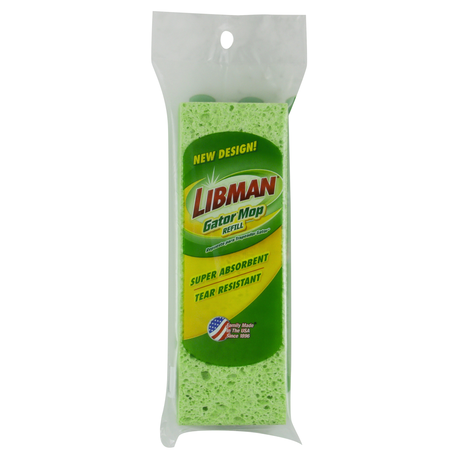 slide 1 of 1, Libman Gator Mop Refill, 1 ct