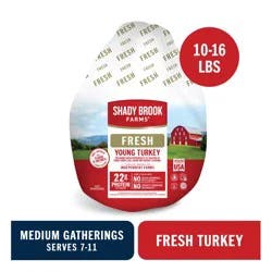 Shady Brook Farms Whole Turkey, Fresh