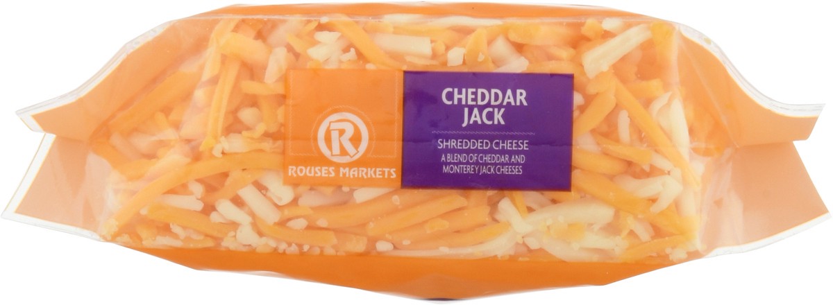 slide 3 of 9, Rouses Markets Cheddar Jack Shredded Cheese 8 oz, 8 oz