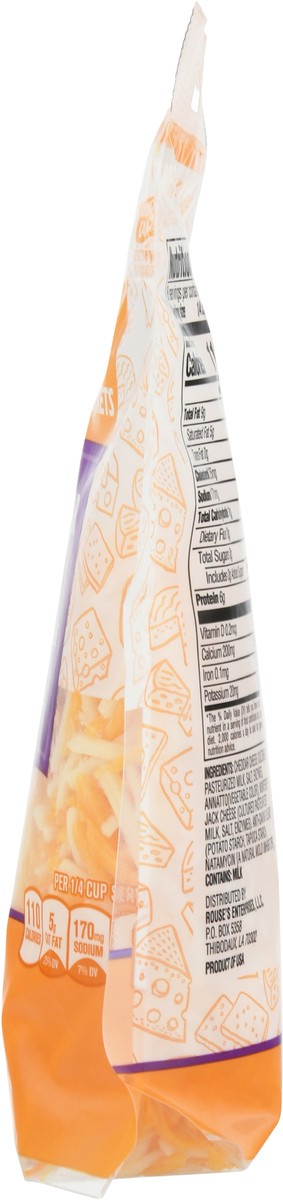 slide 8 of 9, Rouses Markets Cheddar Jack Shredded Cheese 8 oz, 8 oz