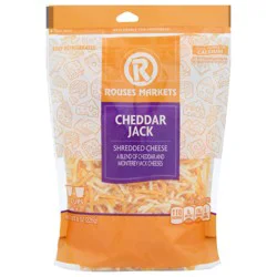 Rouses Markets Cheddar Jack Shredded Cheese 8 oz