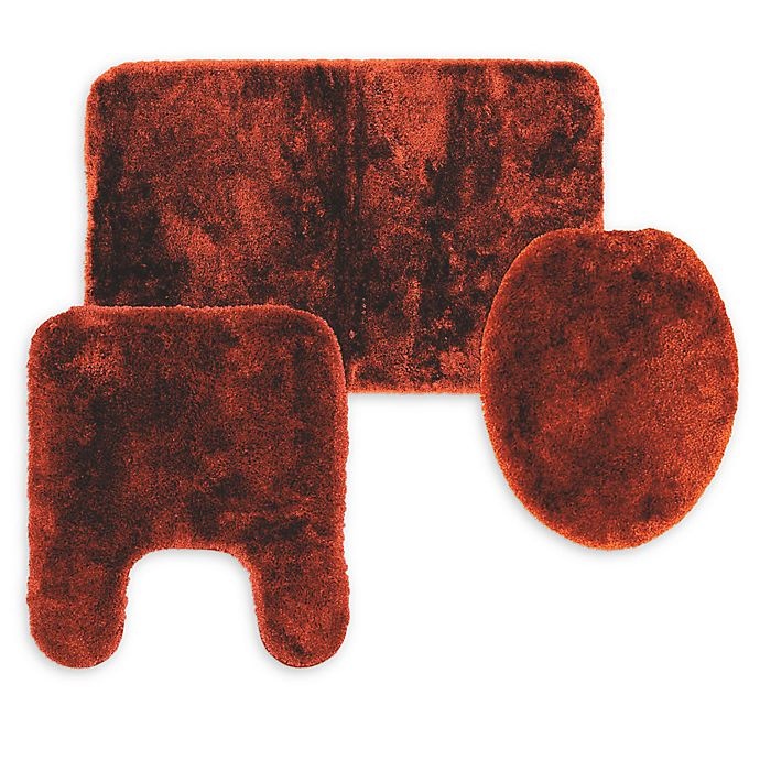 slide 1 of 1, Wamsutta Duet Bath Rug Set - Paprika, 3 ct