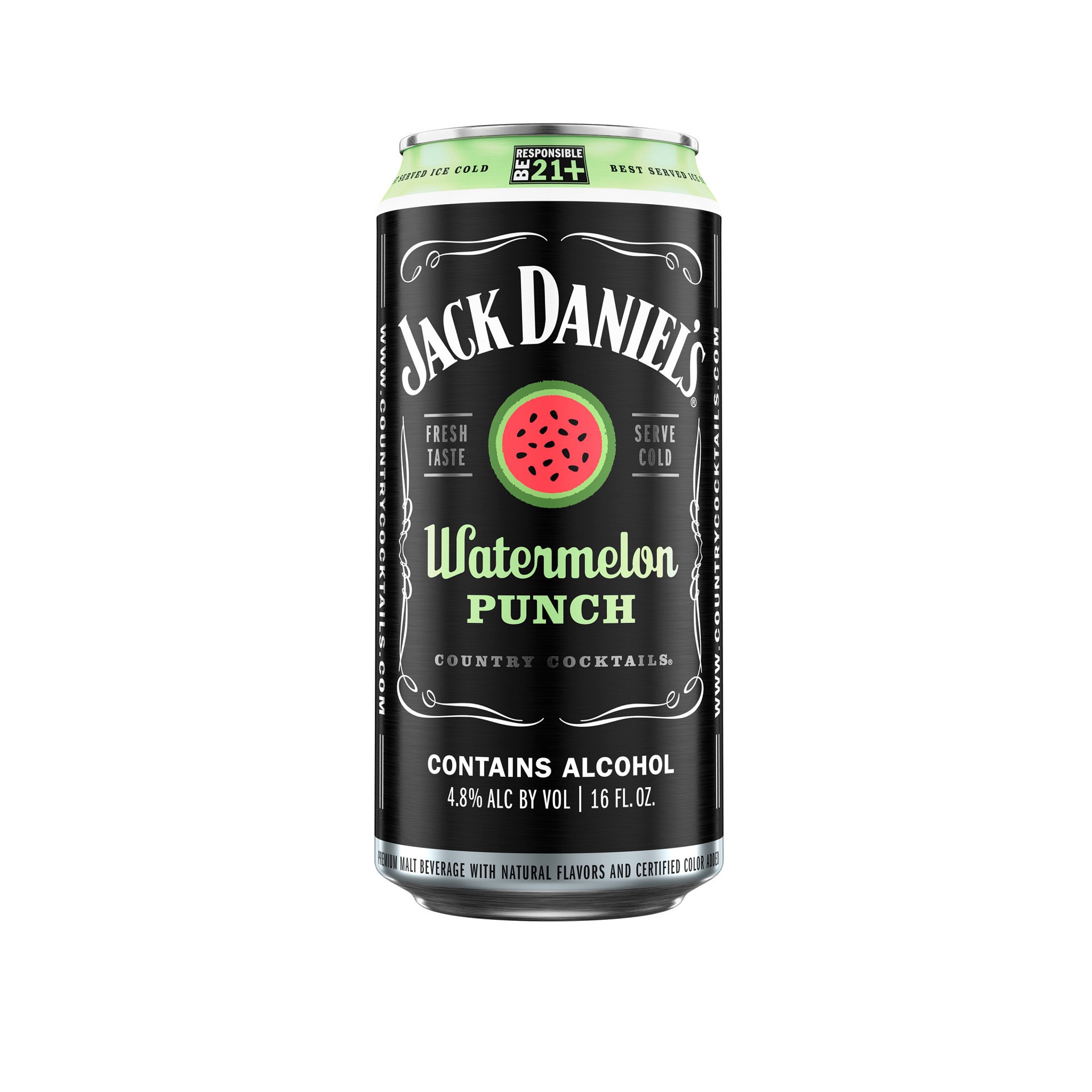slide 1 of 2, Jack Daniel's Watermeln Punch Country Cocktails, 16 oz