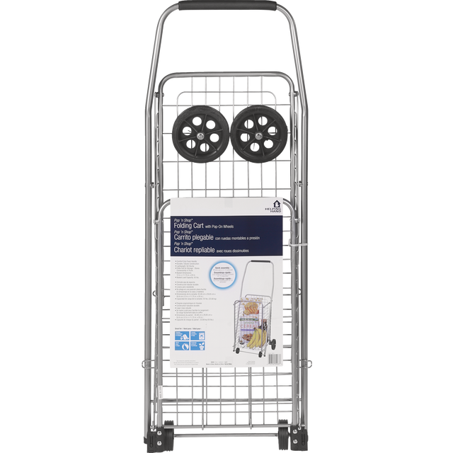 slide 1 of 1, Helping Hand Folding Shopping Cart, 1 ct