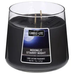 Candle-Lite Moonlit Starry Night Candle 1 ea
