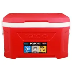 Igloo Red 50Qt Cooler