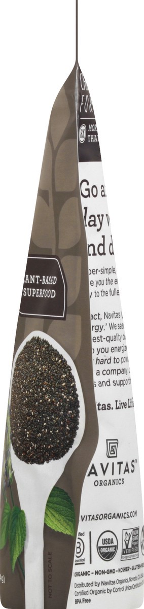 slide 9 of 9, Navitas Organic Chia Seeds 16 oz, 16 oz