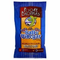 slide 1 of 1, Poore Brothers Salt Vinegar Kettle Chips, 8.5 oz