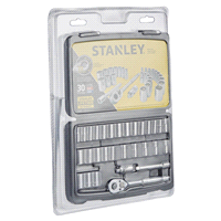 slide 3 of 29, Stanley Socket Set, 30 ct