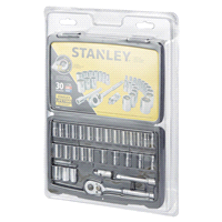 slide 7 of 29, Stanley Socket Set, 30 ct