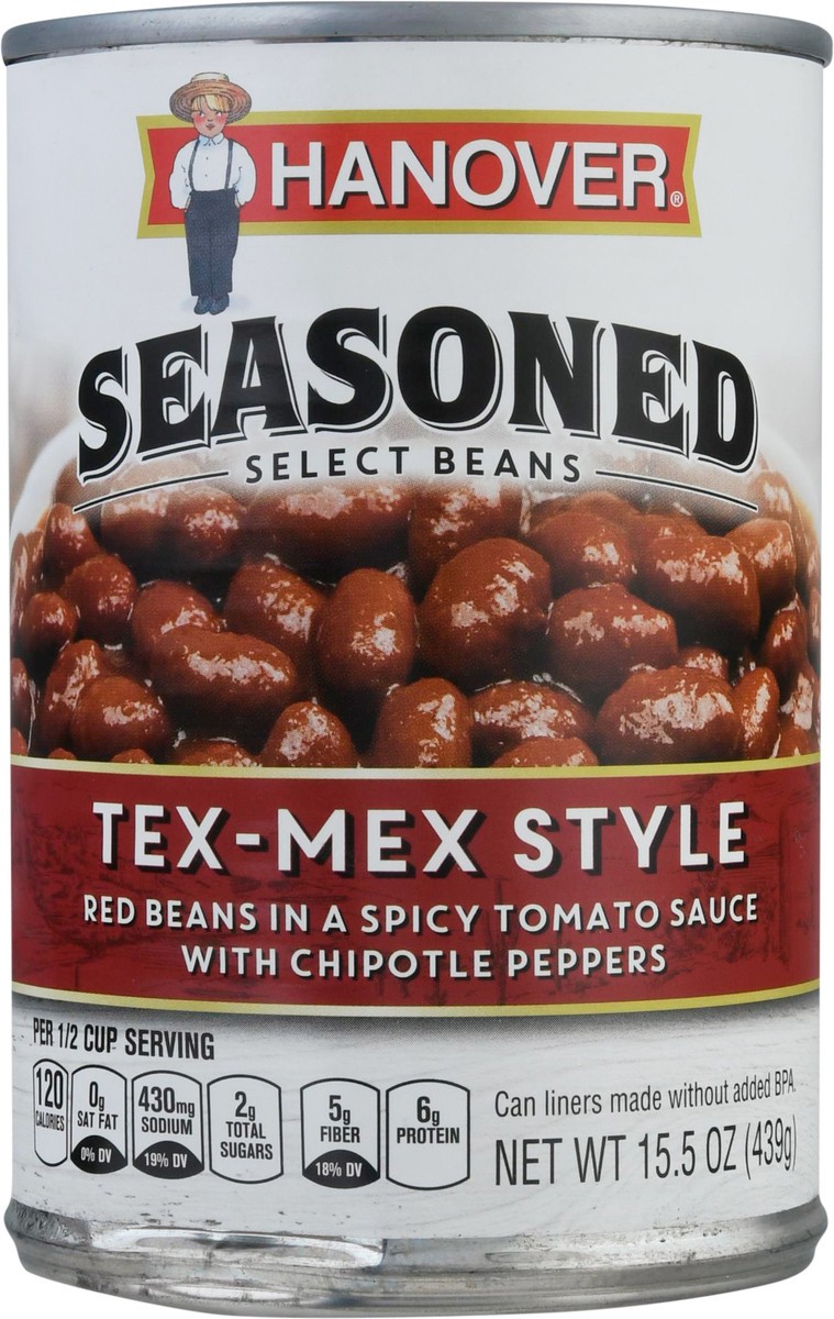 slide 12 of 14, Hanover Tex-Mex Style Seasoned Select Beans 15.5 oz, 15.5 oz