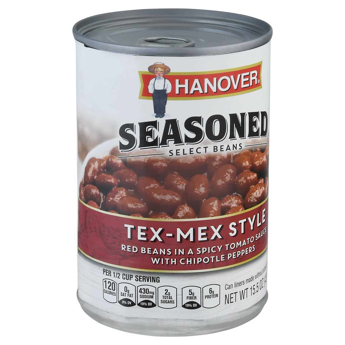 slide 5 of 14, Hanover Tex-Mex Style Seasoned Select Beans 15.5 oz, 15.5 oz