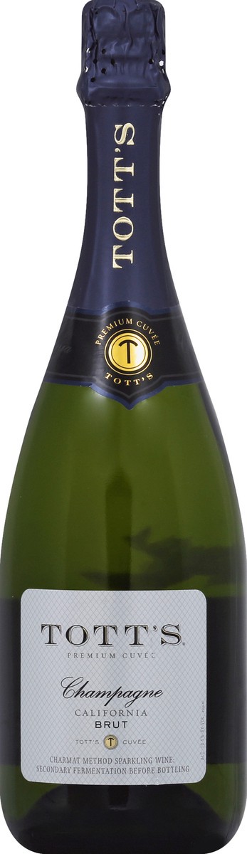 slide 1 of 6, Tott's Champagne 750 ml, 750 ml