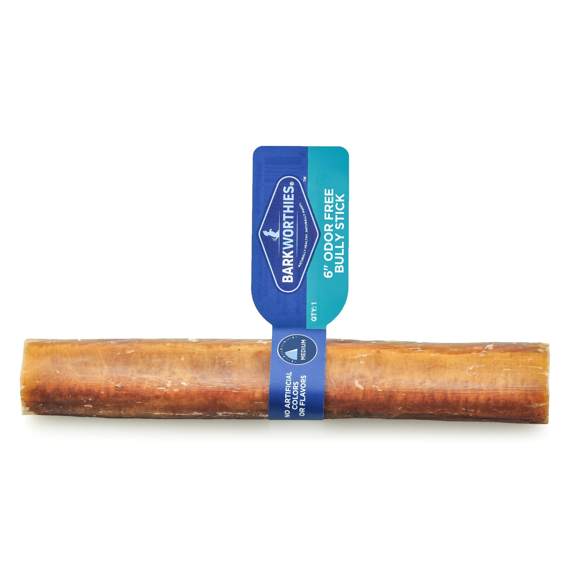 slide 1 of 1, Barkworthies Dog Bully Stick, 0.04 LBS, 0.04 lb