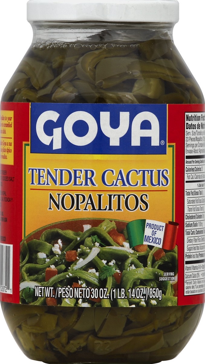 slide 1 of 2, Goya Tender Cactus 30 oz, 30 oz