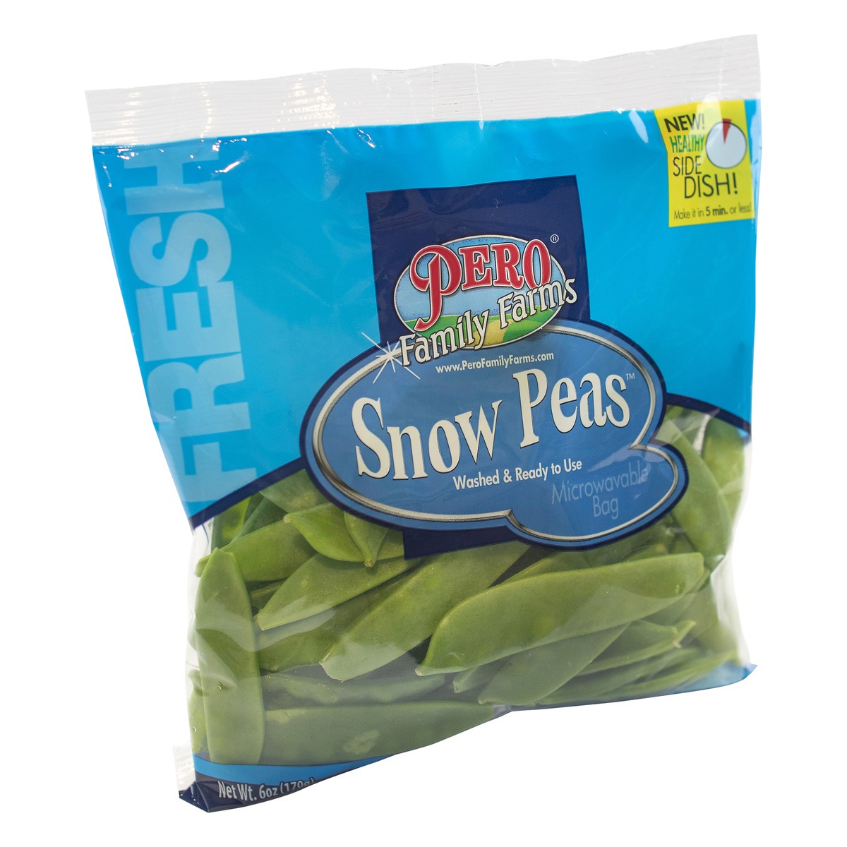 slide 5 of 12, Pero Family Farms Snow Peas, 6 oz