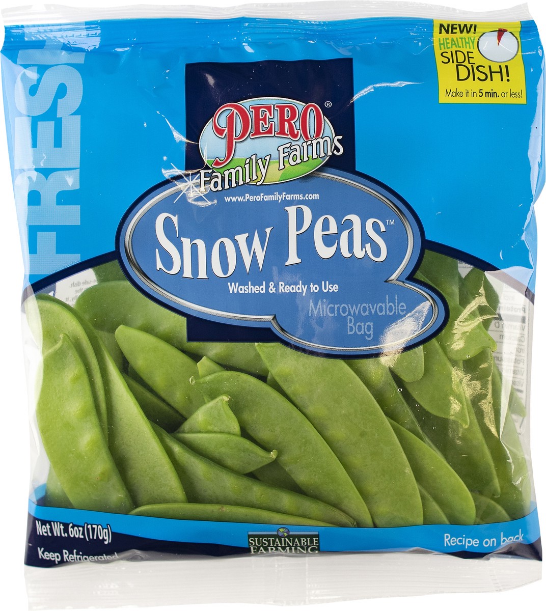 slide 7 of 12, Pero Family Farms Snow Peas, 6 oz