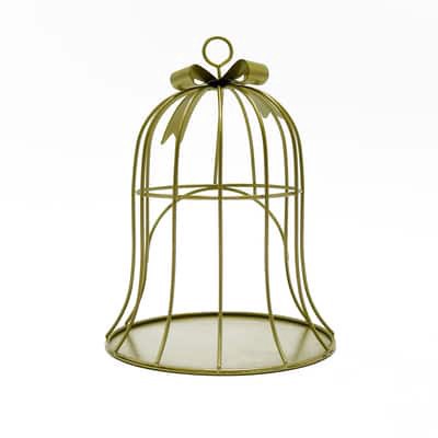 slide 1 of 4, 8.5" Gold Metal Bell Form By Ashland, 8.5 in