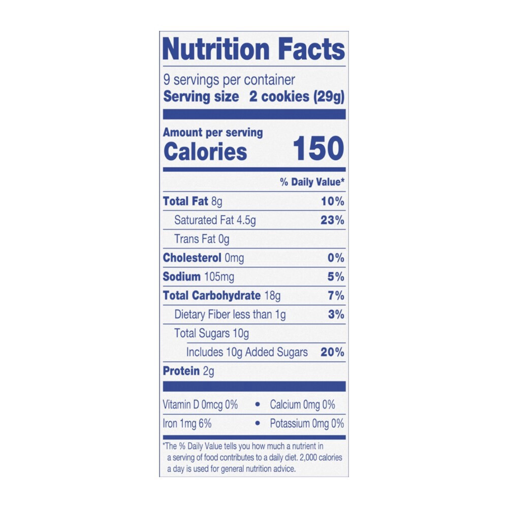 slide 2 of 6, Kroger Chocolate Enrobed Peanut Butter Fudge Cookies, 9.2 oz