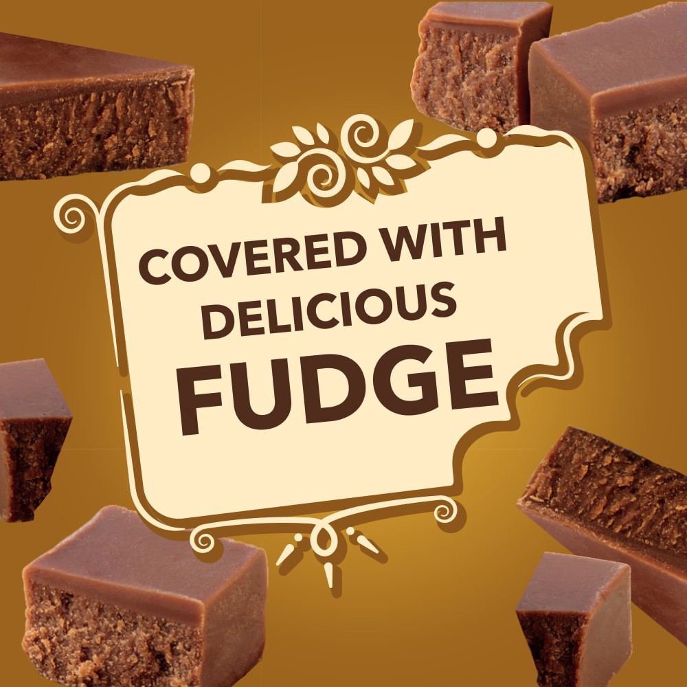 slide 3 of 6, Kroger Chocolate Enrobed Peanut Butter Fudge Cookies, 9.2 oz