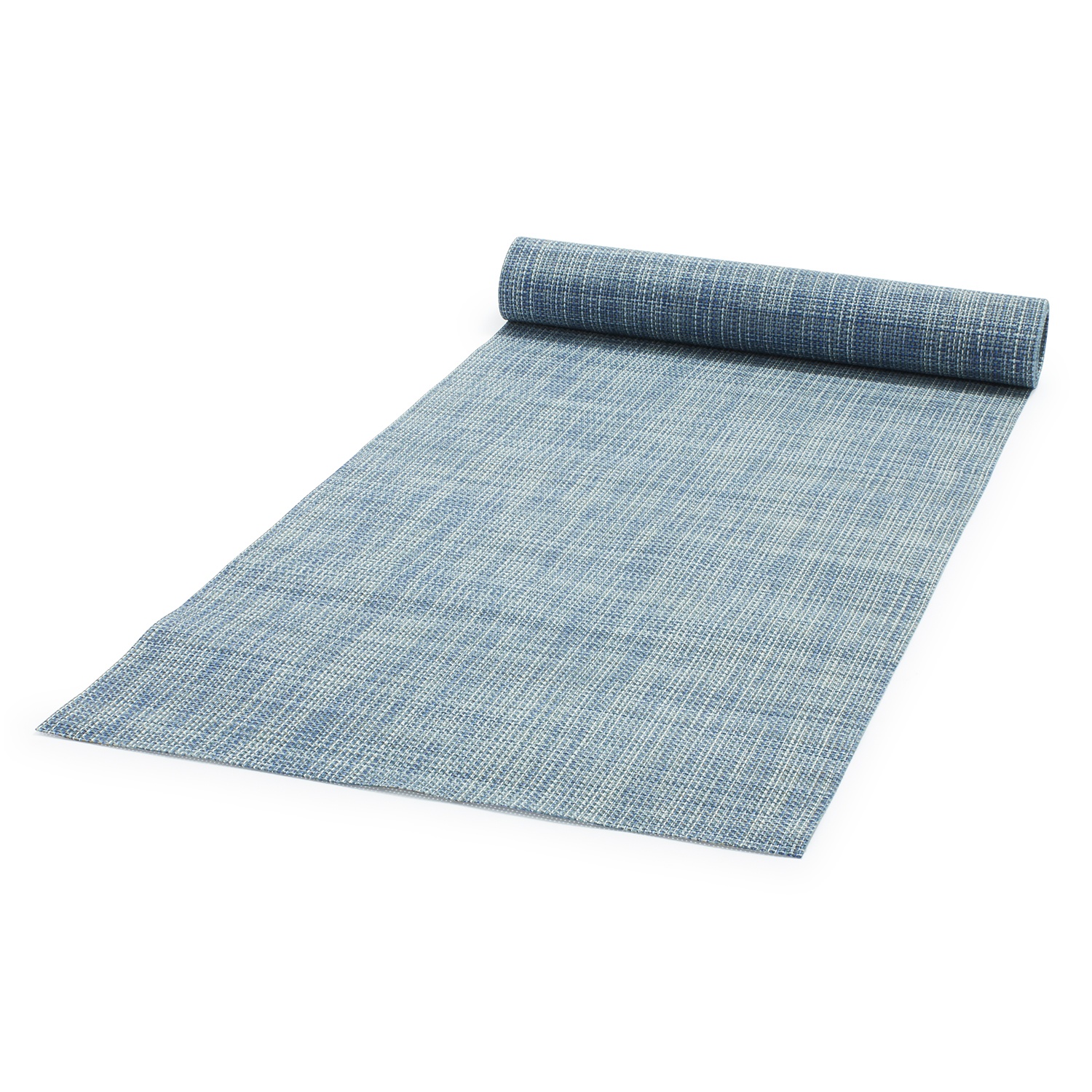 slide 1 of 1, Chilewich Mini Basketweave Table Runner, Chambray, 72 in x 14 in