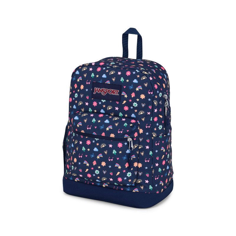 slide 7 of 8, JanSport Cross Town Plus 17" Backpack - Fluid Slice of Fun, 1 ct