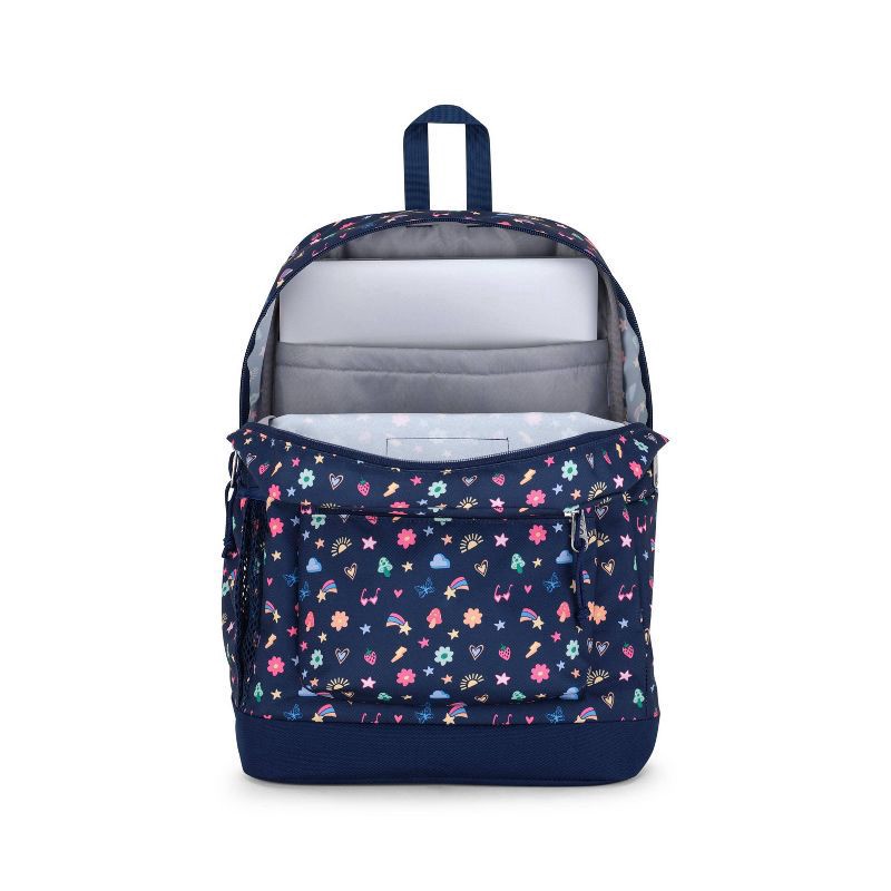 slide 5 of 8, JanSport Cross Town Plus 17" Backpack - Fluid Slice of Fun, 1 ct