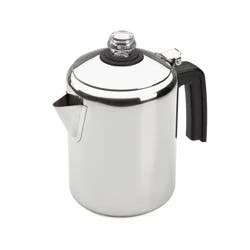 Bialetti Stainless Steel Percolator - Silver