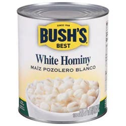 Bush''s Best Bush''s White Hominy 108 oz